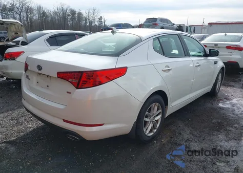 2012 Kia Optima Lx z USA, uszkodzony, nr VIN KNAGM4A75C5294117